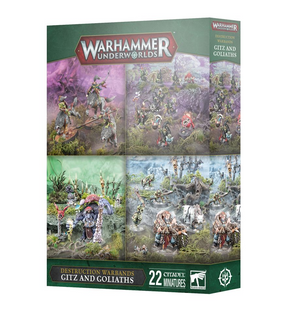 Warhammer Underworlds Destruction Warbands Gitz and Goliaths (PREORDER 10/17/2025)