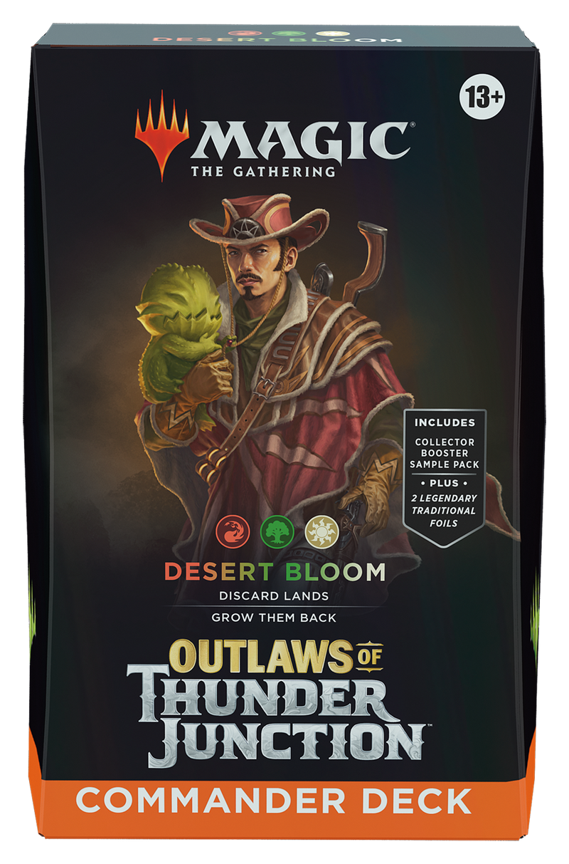 MTG Outlaws of Thunder Junction - Commander Deck | Desert Bloom