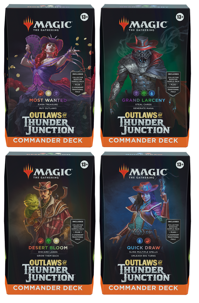 mtg outlaws of thunder junction card prices MTG Outlaws of Thunder Junction - Commander Deck