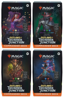 MTG Outlaws of Thunder Junction - Commander Deck | Complete Set of 4 Decks