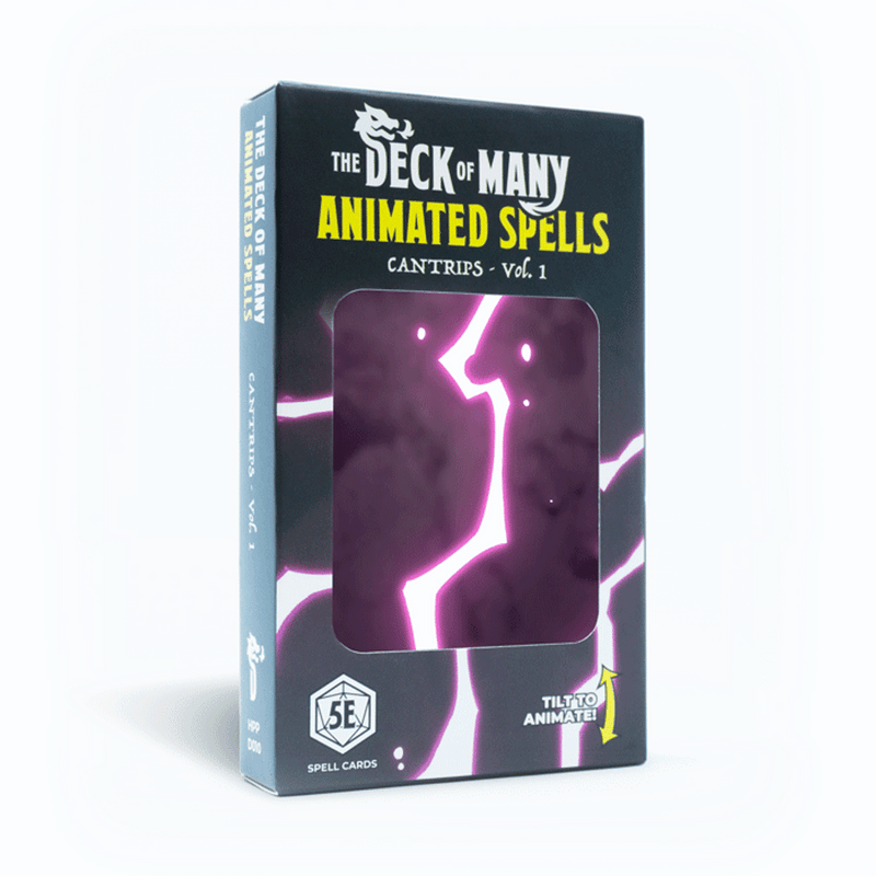 Animated Spells: Cantrips - Vol. 1 (5E Spell Cards)