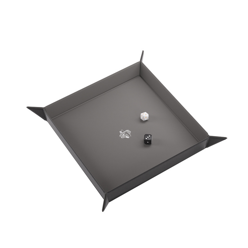 Gamegenic Magnetic Dice Tray (Black/Gray)