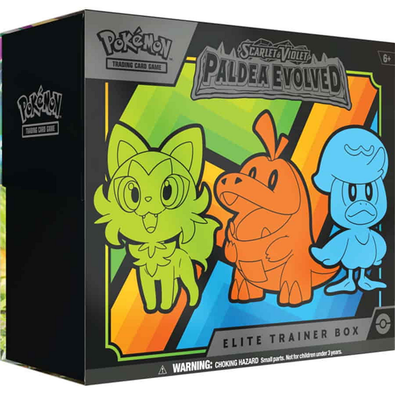 Pokémon TCG | Scarlet & Violet: Paldea Evolved - Elite Trainer Box | 9 Packs + Accessories