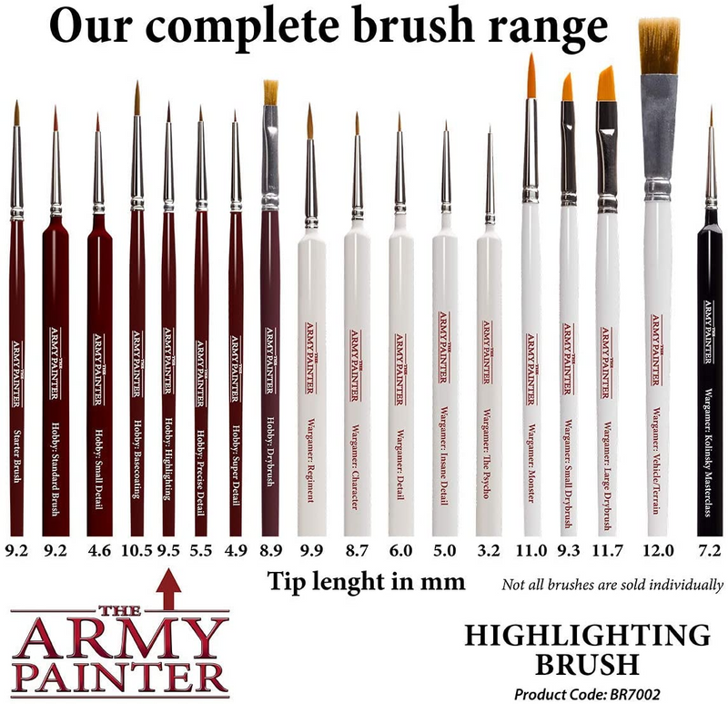The Army Painter: Wargamer Brush - Insane Detail