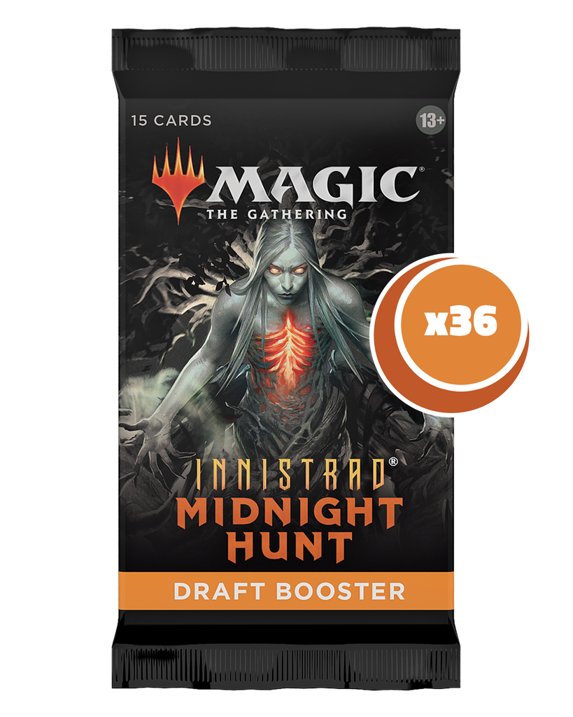 mtg innistrad midnight hunt draft booster box MTG Innistrad: Midnight Hunt