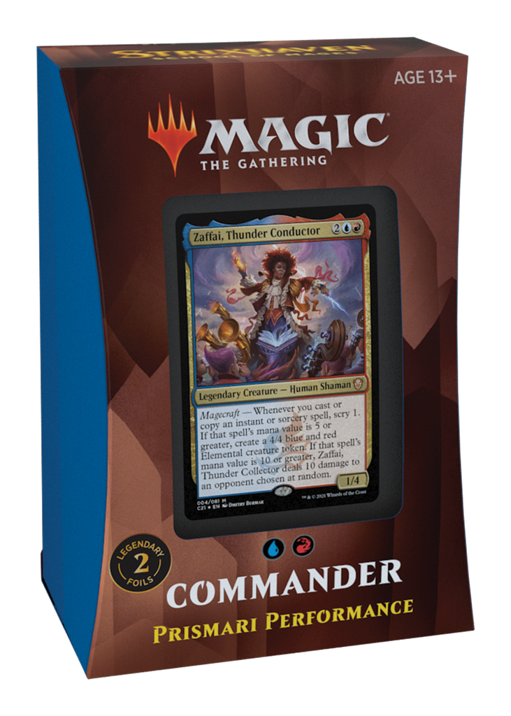 MTG テンペスト　コンプリートセット MTG Commander 2021 Deck - Prismari Performance