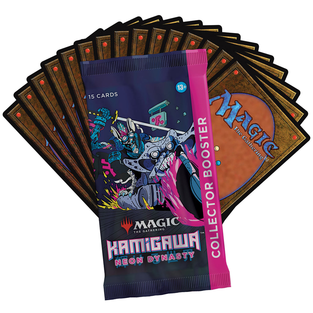 kamigawa neon collector booster box MTG Kamigawa: Dynasty Color:Croco Red Series_XY Series and 9–10 traditional foil Pokémon Trading Card Game