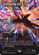 Darklight Phoenix (Borderless) (Facet Foil) (0453) [Reality Fracture]
