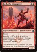 Koth, the Geomancer [Reality Fracture]
