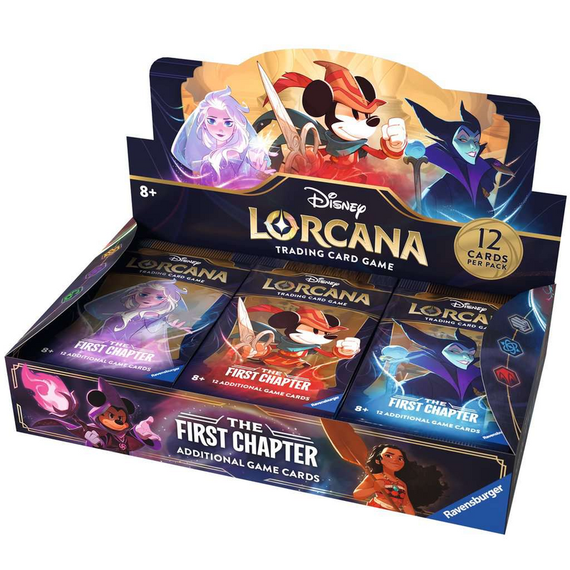 Disney Lorcana TCG: The First Chapter - Booster Box | 24 Packs *Local Disney Lorcana TCG: The First Chapter - Booster Box | 24 Packs *Local