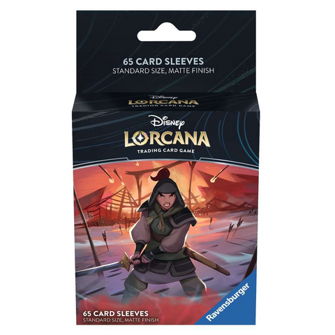 Disney Lorcana TCG: Rise of the Floodborn - Card Sleeves (Mulan)