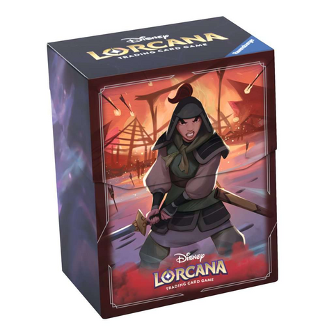 Disney Lorcana TCG: Rise of the Floodborn - Deck Box (Mulan)