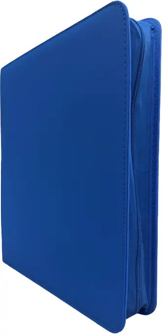 Premium Series 9-Pocket Toploader Zippered Binder [Cobalt Blue/Cobalt Blue]