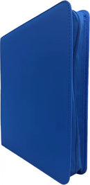 Premium Series 9-Pocket Toploader Zippered Binder [Cobalt Blue/Cobalt Blue]