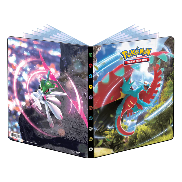 Ultra PRO Pokémon TCG | Scarlet & Violet: Raoring Moon and Iron Valiant - 9-Pocket Portfolio
