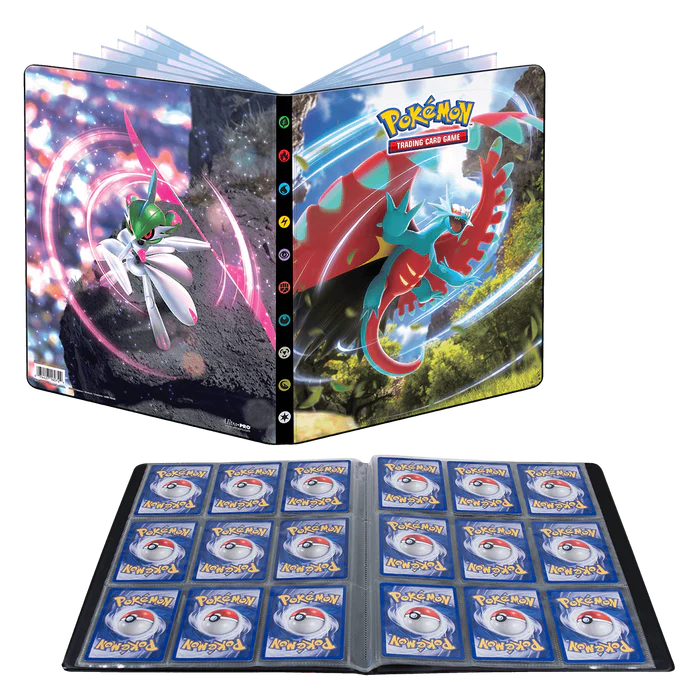Ultra PRO Pokémon TCG | Scarlet & Violet: Raoring Moon and Iron Valiant - 9-Pocket Portfolio