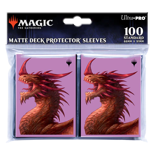 Ultra PRO | MTG Commander Masters Standard Deck Protector Sleeves - The Ur-Dragon [100ct]