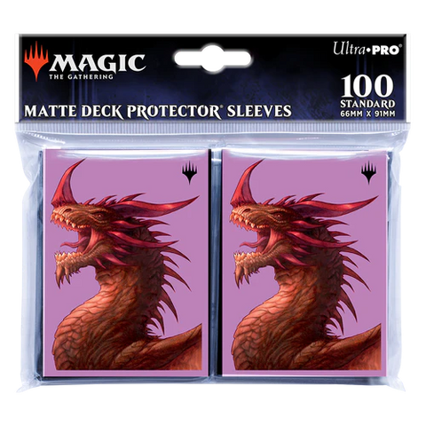 Ultra PRO | MTG Commander Masters Standard Deck Protector Sleeves - The Ur-Dragon [100ct]