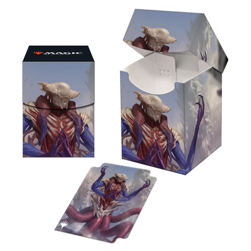 Ultra PRO Magic: The Gathering PRO-100+ Deck Box - Commander Masters Zhulodok, Void Gorger