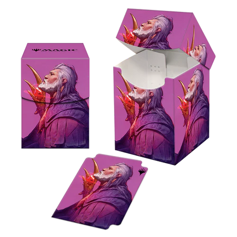 Ultra PRO Magic: The Gathering PRO-100+ Deck Box - Commander Masters Urza, Lord High Artificer