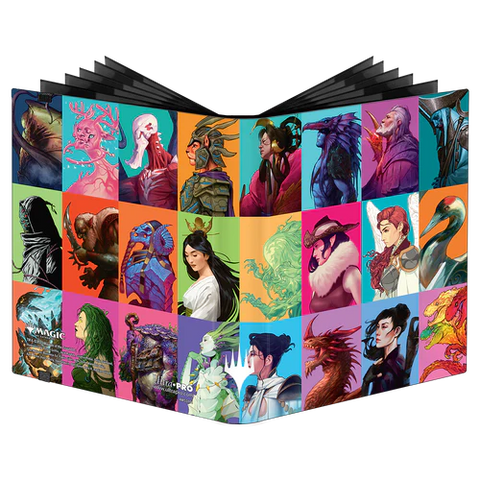 Ultra PRO : MTG : Commander Masters Pop Collage 4-Pocket PRO-Binder