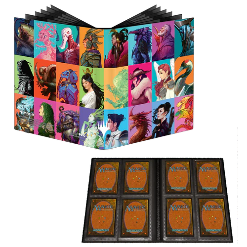 Ultra PRO : MTG : Commander Masters Pop Collage 4-Pocket PRO-Binder