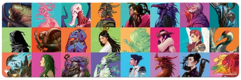 Ultra PRO | MTG: Commander Masters Pop Collage 8ft Table Playmat