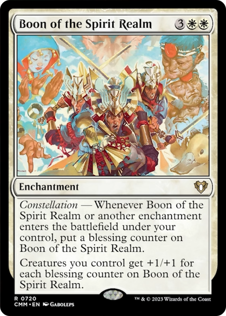 Boon of the Spirit Realm [Commander Masters]