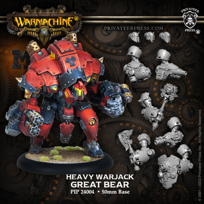 Warmachine MKIV | Khador Winter Korps Heavy Warjack - Great Bear