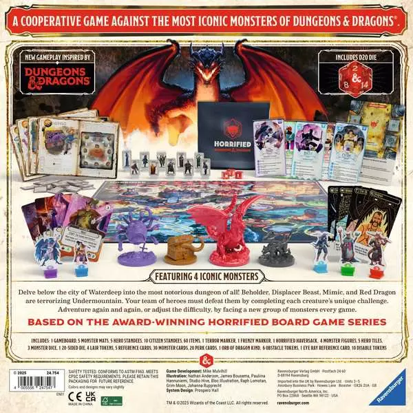 Horrified: Dungeons & Dragons [Board Game]