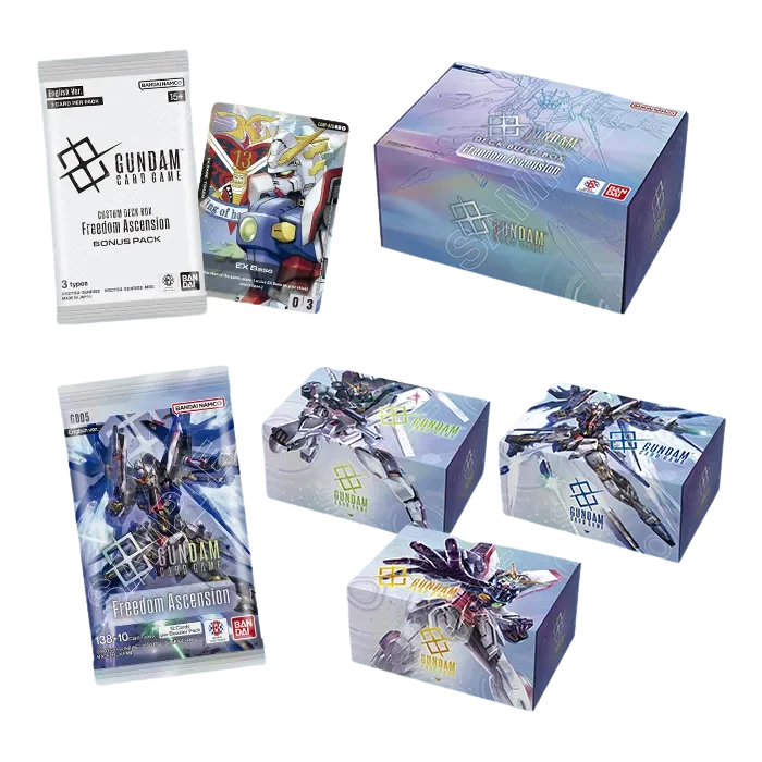 Gundam TCG Freedom Ascension Deck Build Box (SC01) **Local Pick-Up and Purchase Only**