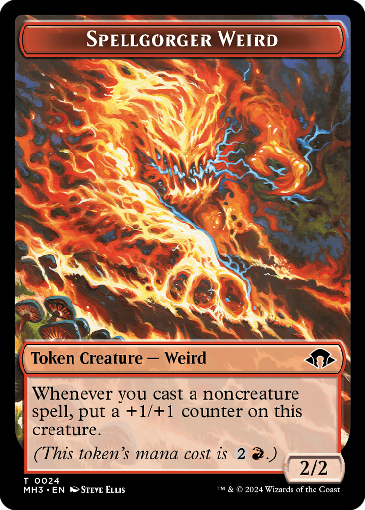 Eldrazi Spawn // Spellgorger Weird Double-Sided Token [Modern Horizons Eldrazi Spawn // Spellgorger Weird Double-Sided Token [Modern Horizons