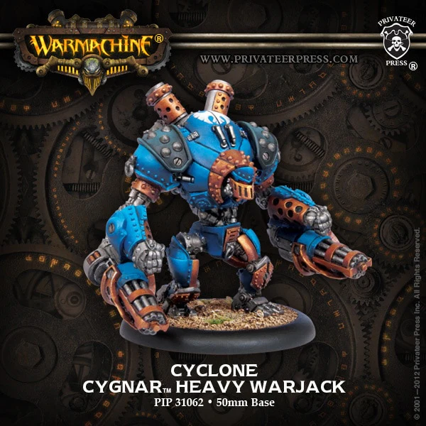 Warmachine | Cygnar Cyclone / Defender / Ironclad
