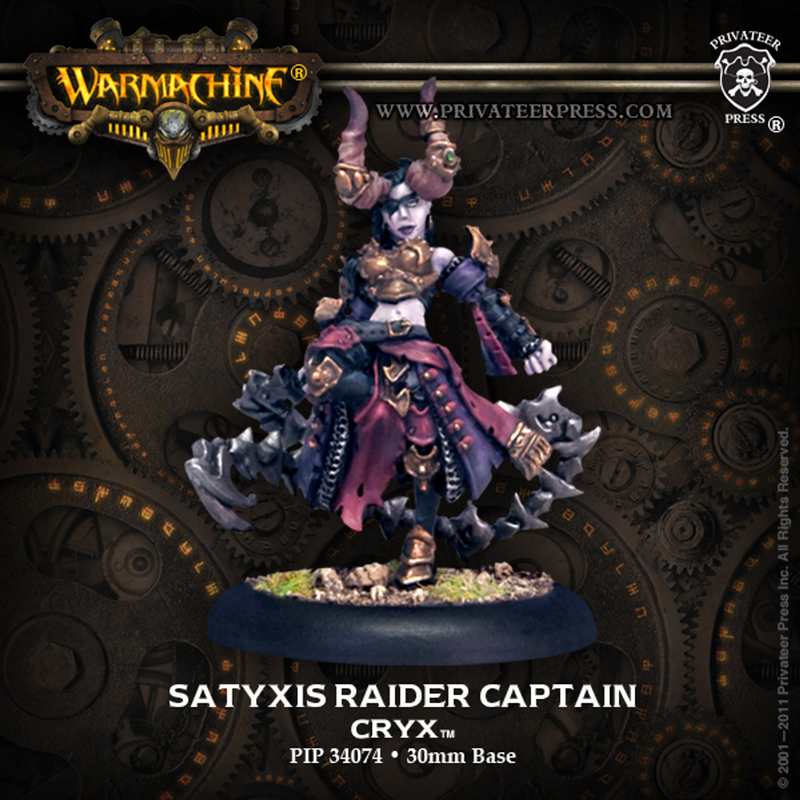 Warmachine | Cryx Satyxis Raider Captain