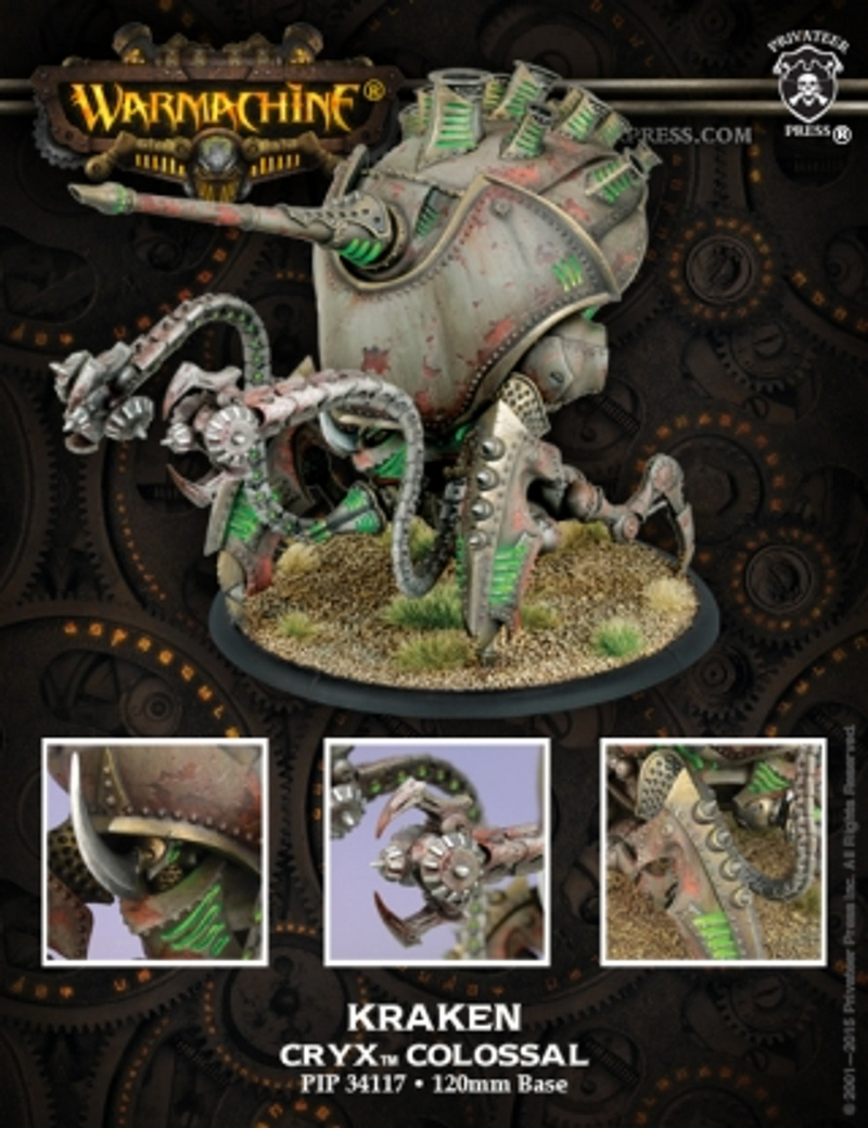 Warmachine | Cryx Kraken / Sepulcher