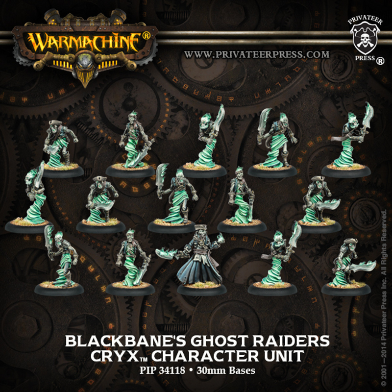 Warmachine | Cryx Blackbane's Ghost Raiders