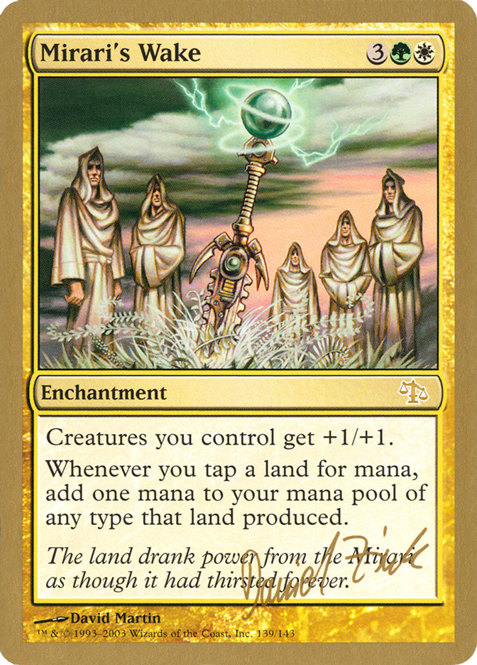 common mtg cards worth money Mirari's Wake (Daniel Zink) [World Championship Decks 2003]