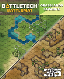 BattleTech: Battle Mat - Savannah/Grasslands