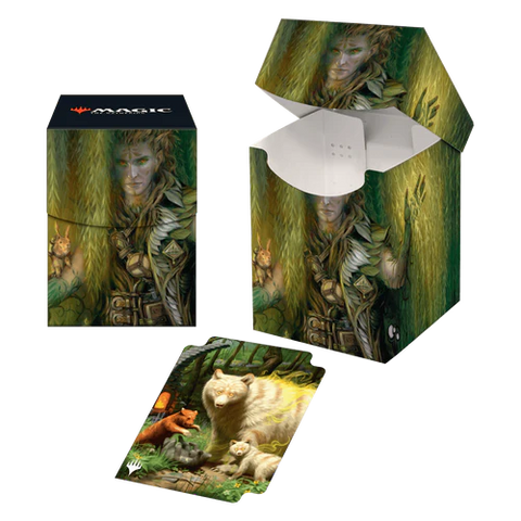 Ultra PRO | MTG Murders at Karlov Manor Deck Box (100+) - Kaust, Eyes of the Glade