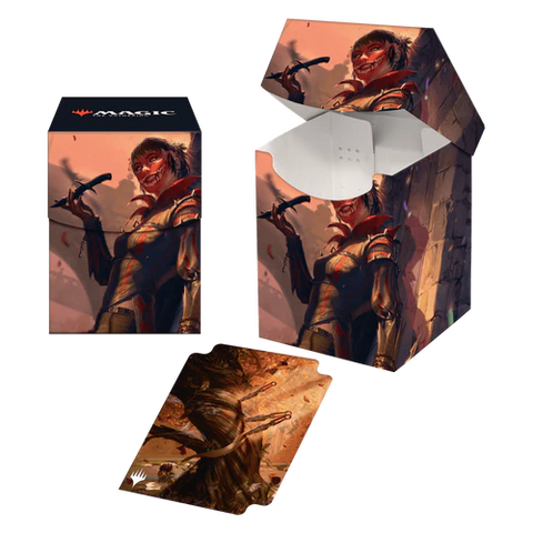 Ultra PRO | MTG Murders at Karlov Manor Deck Box (100+) - Massacre Girl, Known Killer