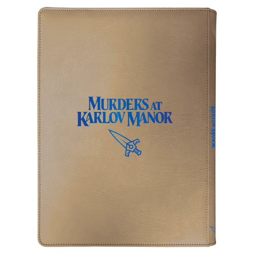Ultra PRO | MTG Murders at Karlov Manor - 9-Pocket Premium Zippered PRO-Binder
