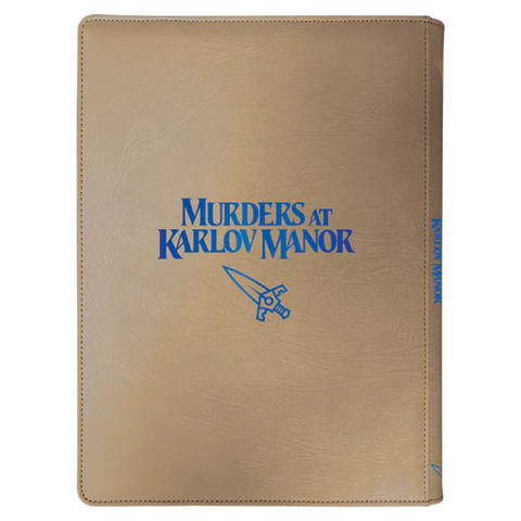 Ultra PRO | MTG Murders at Karlov Manor - 9-Pocket Premium Zippered PRO-Binder