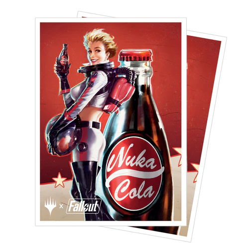 MTG Universes Beyond: Fallout - Nuka Cola Pinup APEX Sleeves (105ct)