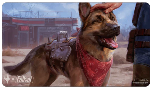 MTG Universes Beyond: Fallout - Dogmeat, Ever Loyal Standard Gaming Playmat