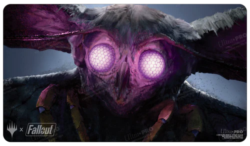 MTG Universes Beyond: Fallout - The Wise Mothman Standard Gaming Playmat