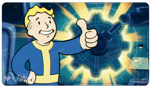 MTG Universes Beyond: Fallout - Sol Ring Standard Gaming Playmat