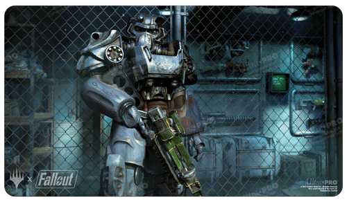 MTG Universes Beyond: Fallout - Puresteel Paladin Standard Gaming Playmat