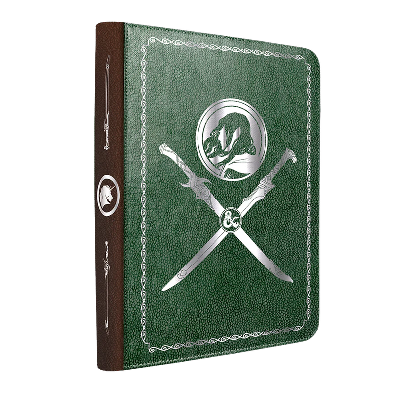 Ultra PRO Dungeons & Dragons Premium Zippered Character Folio - Artifacts Across Eternities: Drizzt & The Forgotten Realms