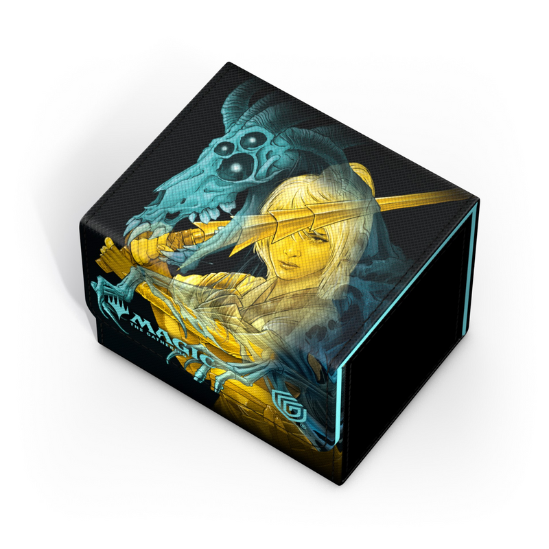 Ultimate Guard: Xenoskin Sidewinder 100+ Deck Box - Duskmourn: House of Horror - The Wandering Rescuer