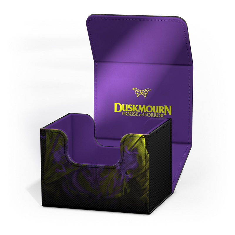 Ultimate Guard: Xenoskin Sidewinder 100+ Deck Box - Duskmourn: House of Horror - Kaito, Bane of NIghtmares